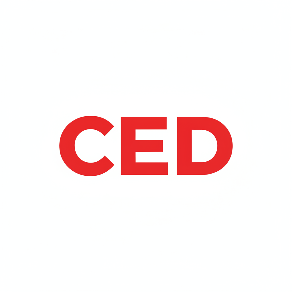 CED logo